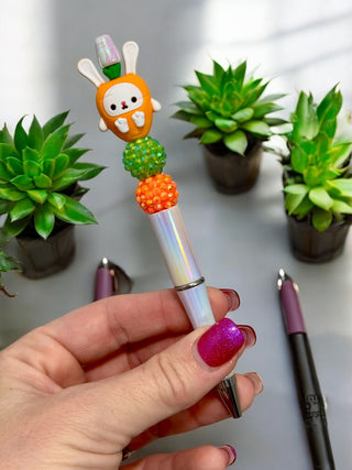 Carrot Bunny Ink Pens