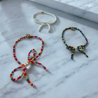 Beaded Bow Bracelets