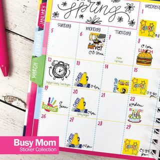 Best Planner Stickers | Family, Work, To-Dos, Events, Goals | 8 Styles