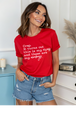 Red Gildan Tee