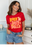 Red Gildan Tee