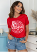 Red Gildan Tee