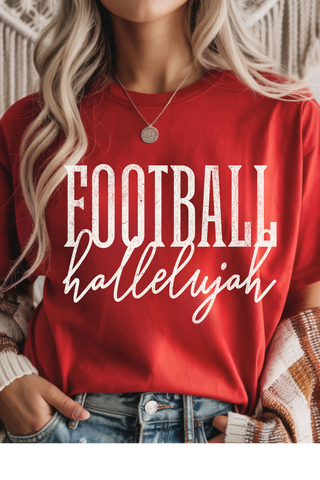 Football Hallelujah Graphic Tee