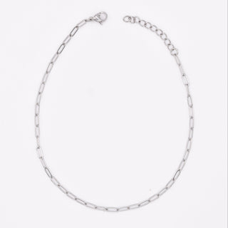 Resort - Mini Paperclip Anklet - SS & WR