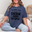 Heather Navy Tee