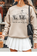 Sand Gildan Sweatshirt