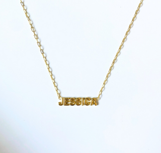 Custom Brooklyn Bubble Letter Nameplate - Water Resistant