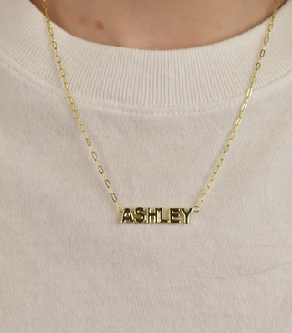 Custom Brooklyn Bubble Letter Nameplate - Water Resistant