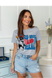 Sports Grey Gildan Tee