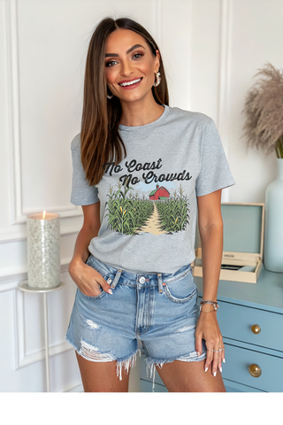 No Coasts No Crowds Graphic Tee