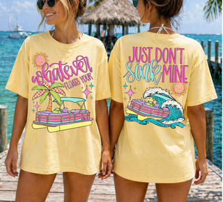 Whatever Floats Your Boat - Pontoon Graphic Tee