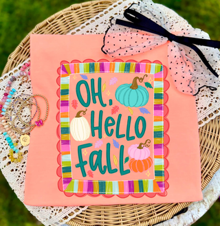 Oh Hello Fall Graphic Tee