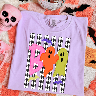 Checker Boo Graphic Tee