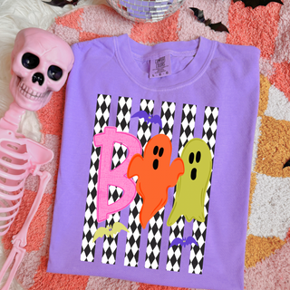Checker Boo Graphic Tee