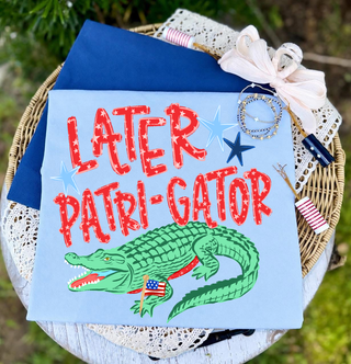 Later Patri-Gator Graphic Tee 🐊🇺🇸⭐