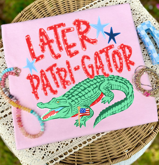 Later Patri-Gator Graphic Tee 🐊🇺🇸⭐