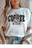 White Gildan Tee