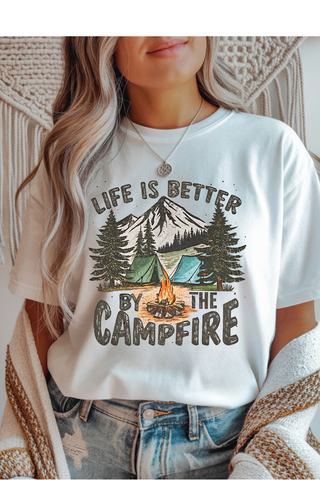 By The Campfire Graphic Tee