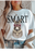 White Gildan Tee