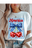 White Gildan Tee
