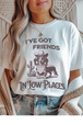White Gildan Tee
