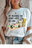 White Gildan Tee