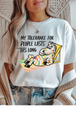 White Gildan Tee