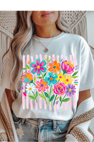 Summa Floral Graphic Tee