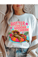 White Gildan Tee