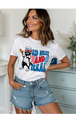 White Gildan Tee