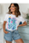 White Gildan Tee