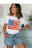 White Gildan Tee