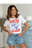 White Gildan Tee