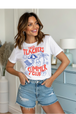 White Gildan Tee