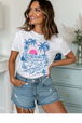 White Gildan Tee