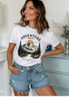 White Gildan Tee