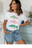 White Gildan Tee