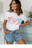 White Gildan Tee