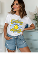 White Gildan Tee