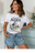 White Gildan Tee