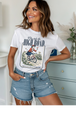 White Gildan Tee