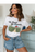 White Gildan Tee
