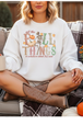 White Gildan Sweatshirt