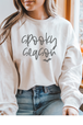 White Gildan Sweatshirt