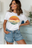 White Gildan Tee