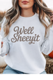 White Gildan Sweatshirt