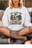 White Gildan Sweatshirt