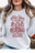 White Gildan Sweatshirt