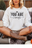 White Gildan Sweatshirt