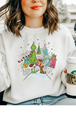 White Gildan Sweatshirt
